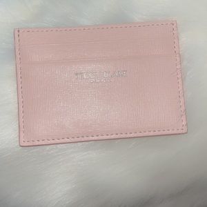 Teddy blake light pink card holder